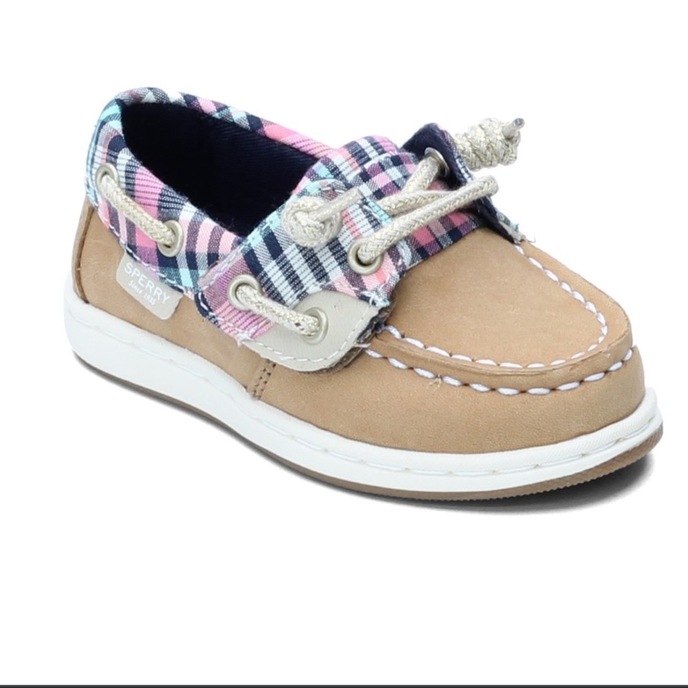 Sperry Coastfish Jr boat shoes for toddler